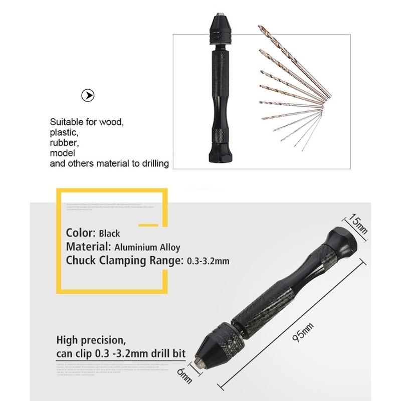 Micro Mini Handboren Set Handl - Woodworking Resin recensie en prijs