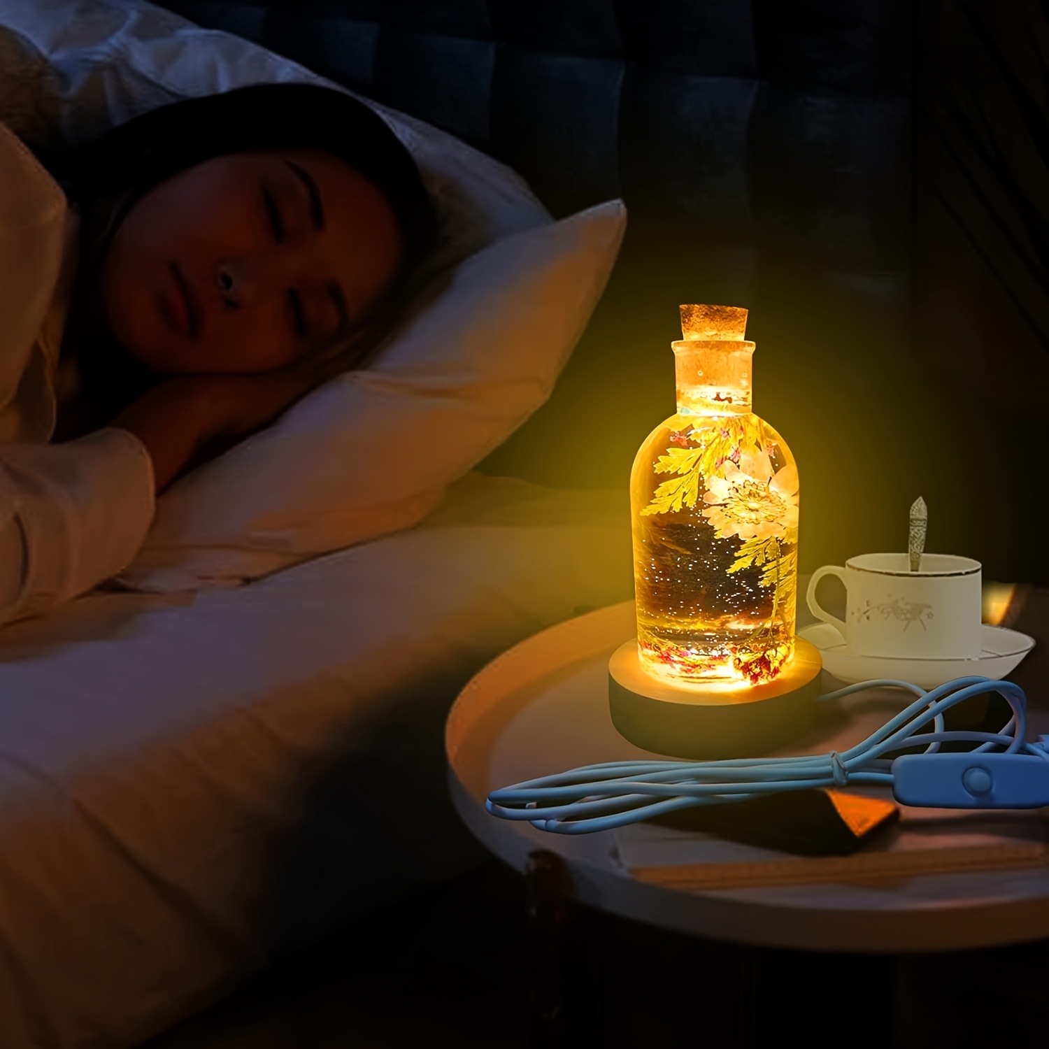 Drift Bottle Lichtset met hars - Woodworking Resin recensie en prijs