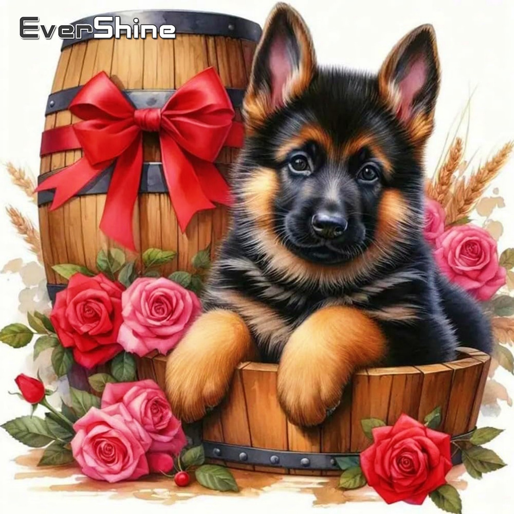 Evershine Diamantmozaïek Hond  - Woodworking Resin recensie en prijs
