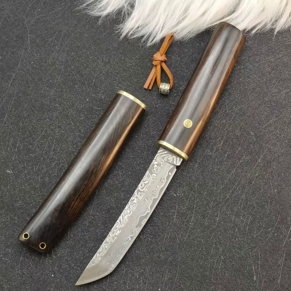 Hoge hardheid VG10 Damascus Ta - Woodworking In Japanese recensie en prijs